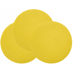 USEIT® SUPERPAD P YELLOW - DISK MAKINELERI IÇIN - ÇAP 375 MM- P80- 10.PACK