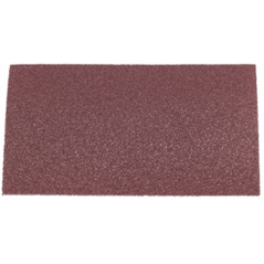 PAPIER ABRASIF POUR CLINI- PORTE-ABRASIF- AVEC VELOURS- ROUGE- 100 X 150 MM- P180