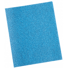 ورق الصنفرة الشعلة الزرقاء بابعاد ٢٣٠ X ٢٨٠ مم بحبيبات قياس ٤٠- باكيت من ١٠ قطع