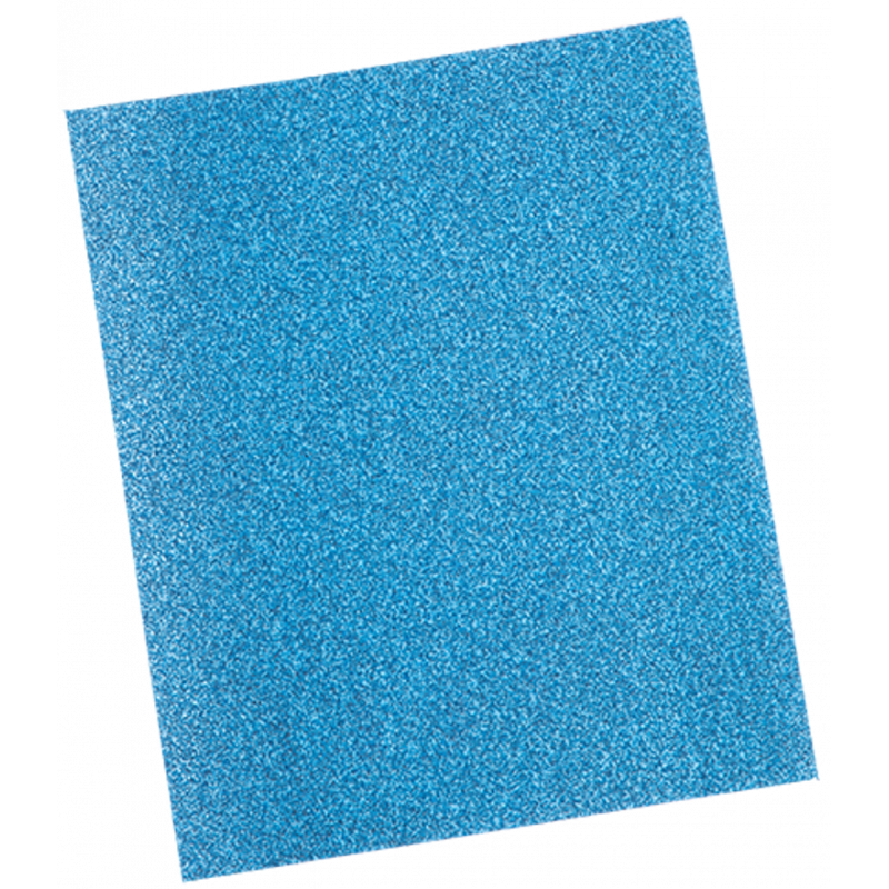 ورق الصنفرة الشعلة الزرقاء بابعاد ٢٣٠ X ٢٨٠ مم بحبيبات قياس ١٥٠- باكيت من ١٠ قطع