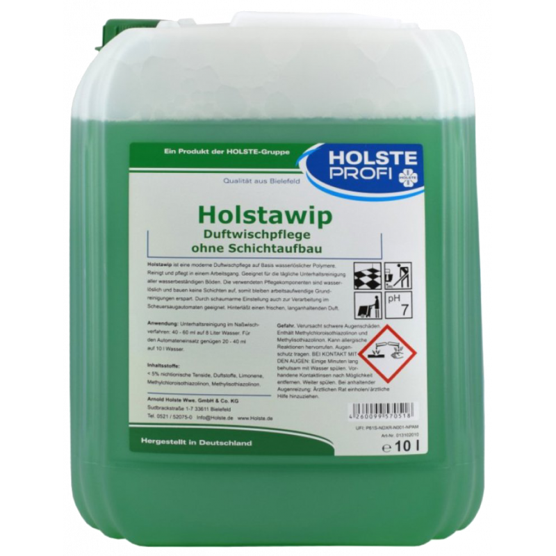 HOLSTE® HOLSTAWIP- هولستا ويب بي ار ٤٠٣- منظف للاراضي مع مادة للعناية ١٠ لتر