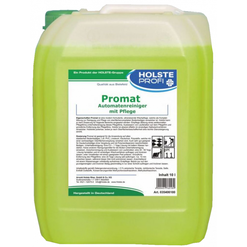 HOLSTE® PROMAT BR 406- MACHINE CLEANER WITH CARE- 10 LITRES