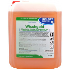 HOLSTE® WISCHGOLD- المنظف الذهبي من الصابون التقليدي السائل للاستعمالات العامة ١٠ ليتر