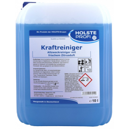 HOLSTE® KRAFT  TEMIZLEYICI- ALKALIN ÇOK AMAÇLI TEMIZLEYICI- 10 LITRE