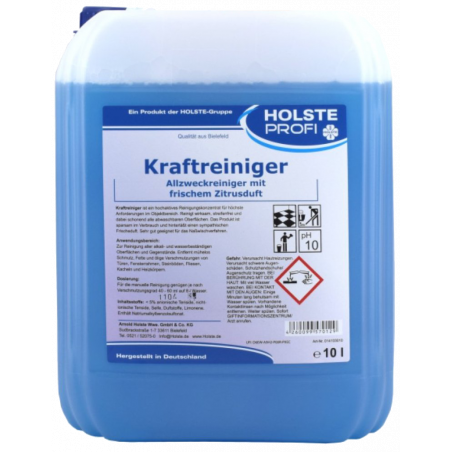 HOLSTE® KRAFTREINIGER- منظف قلوي قوي متعدد الاستعمالات ١٠ ليتر