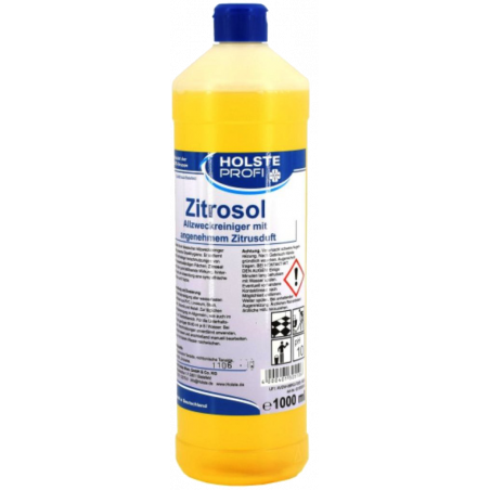 HOLSTE® ZITROSOL- سيتروزول منظف عام مع رائحة الليمون العطرة ١ ليتر