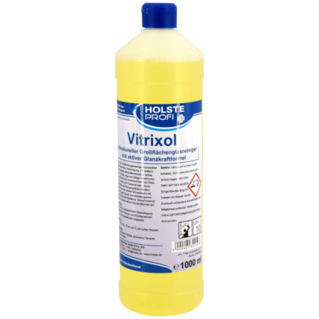 HOLSTE® VITRIXOL - NETTOYANT POUR VITRES À GRANDE SURFACE AVEC FORMULE BRILLANTE ACTIVE - 1 LITRE