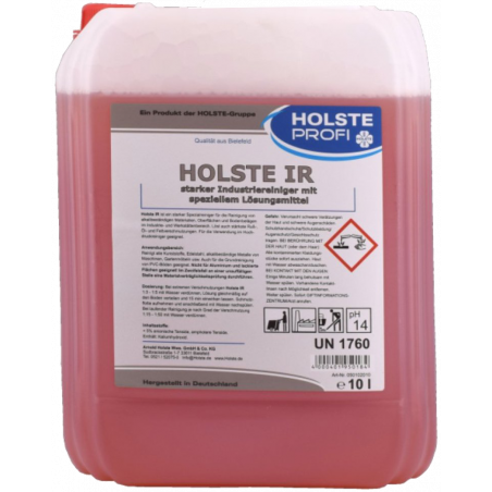 HOLSTE® HOLSTE IR- IR 250- هواسته اي ار ٢٥٠- منظف للسطوح والاراضي للورش الصناعية مع قدرة عالية على حل الاوساخ- ١٠ ليتر