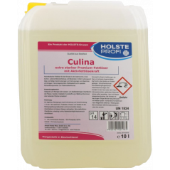 HOLSTE® CULINA- EXTRA STRONG PREMIUM FAT SOLVENT WITH ACTIVE DISSOLVING POWER- 10 LITRES
