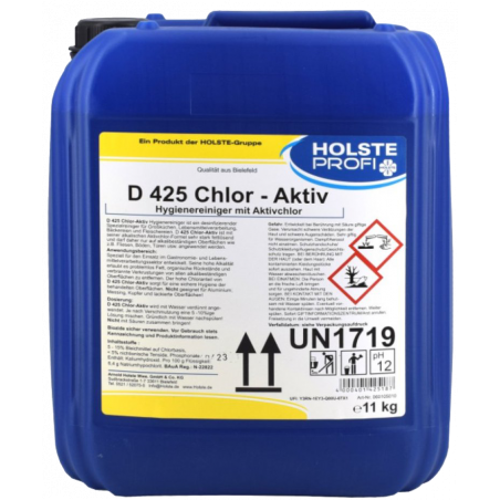 HOLSTE® D 425 CHLORINE-ACTIVE HYGIENE CLEANER- 12 KG