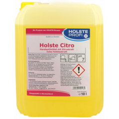 HOLSTE® هولسته صابون للجلي اليدوي للاواني برائحة الليمون مع قوة عالية لحل الدسم ١٠ ليتر