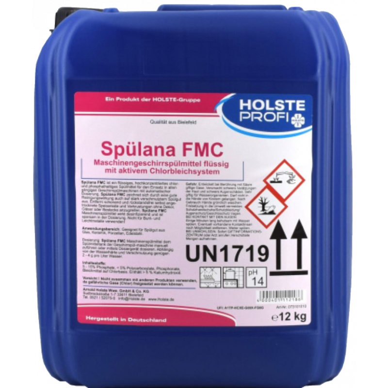 HOLSTE® SPÜLANA® FMC KLORLU TICARI BULAŞIK MAKINELERI IÇIN- 12 KG