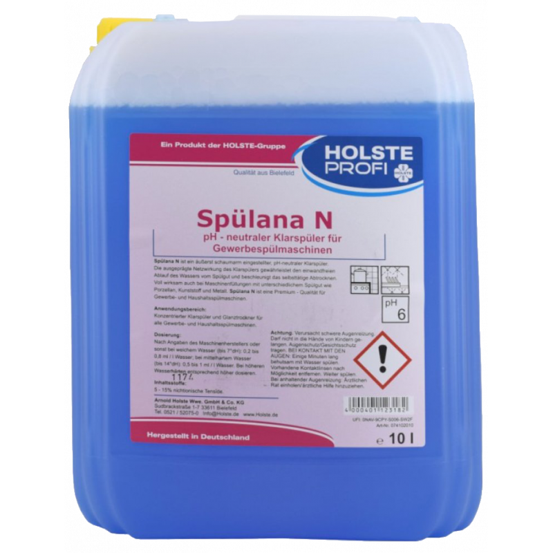 HOLSTE® SPÜLANA® N- NÖTR PARLATICI- 10 LİTRE