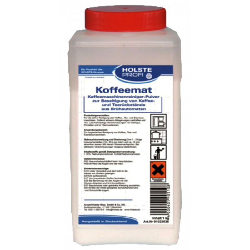 HOLSTE® KOFEEMAT KMR 220- COFFEE MACHINE CLEANER- 1 KG