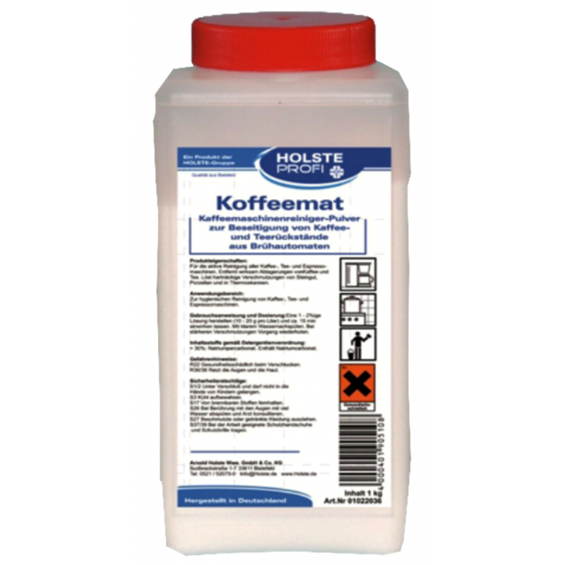 HOLSTE® KOFEEMAT KMR 220- KAFFEEMASCHINENREINIGER- 1 KG