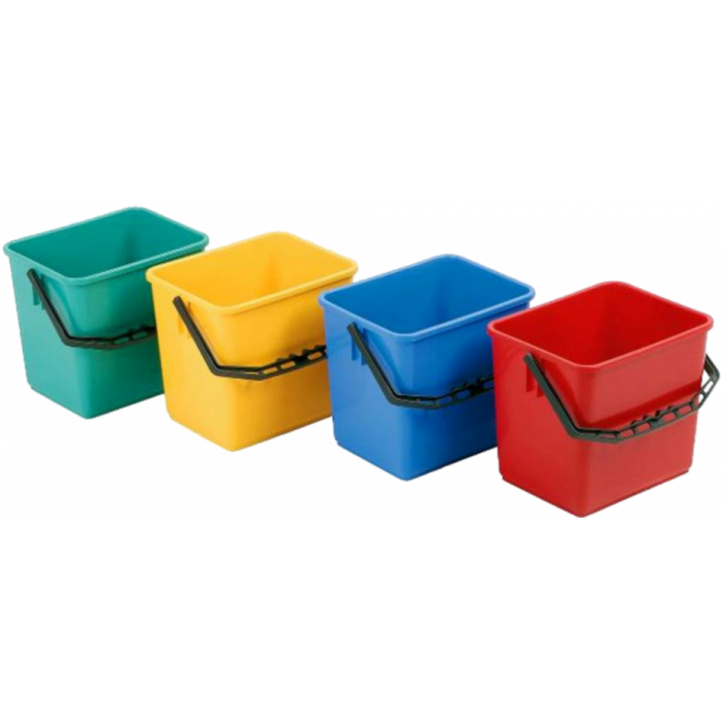 PLASTIC BUCKET 6 LITRE- GREEN