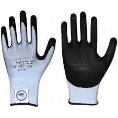 LEIKATECH®DYNEEMA®DIAMOND NITRILE DUB CUT PROTECTION GLOVE LEVEL B