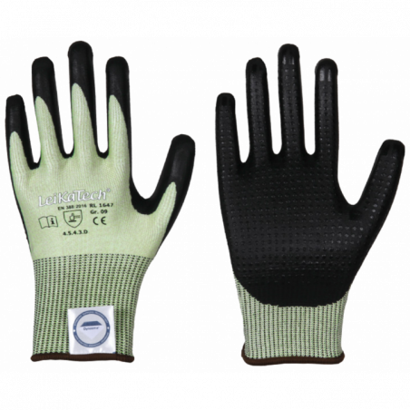 LEIKATECH®DYNEEMA®DIAMOND NITRILE CUT PROTECTION GLOVE