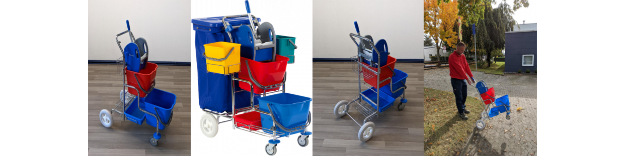 CLEANING STEP TROLLEY