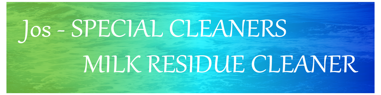 SPECIAL CLEANER- MILK RESIDUE CLEANER